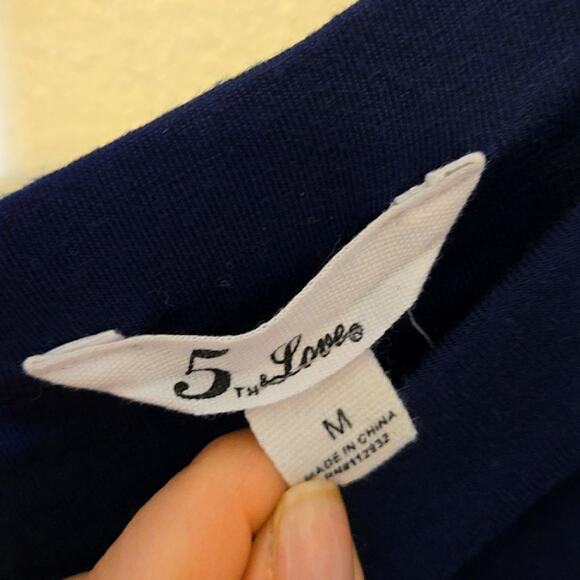 5th Love strapless maxi dress size M - Picture 4 of 6